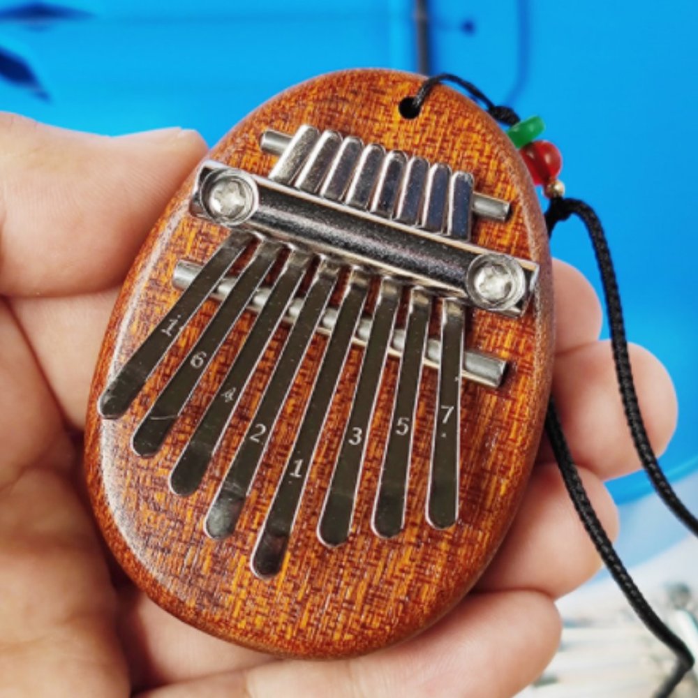 Kalimba 8 Keys Solid Wood Finger Portable
